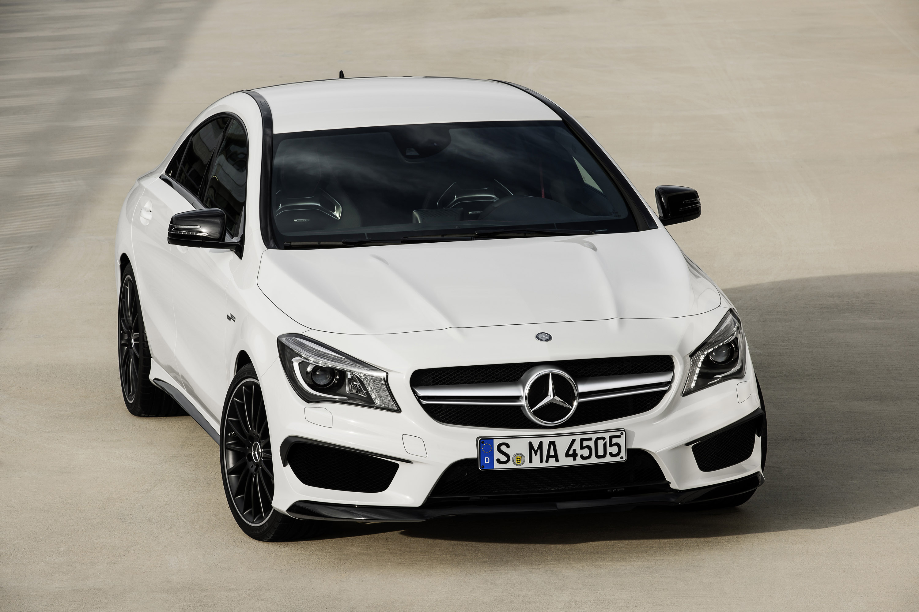 Скачать mercedes-benz, мерседес бенц, cla, 45, 2014, amg обои на рабочий стол