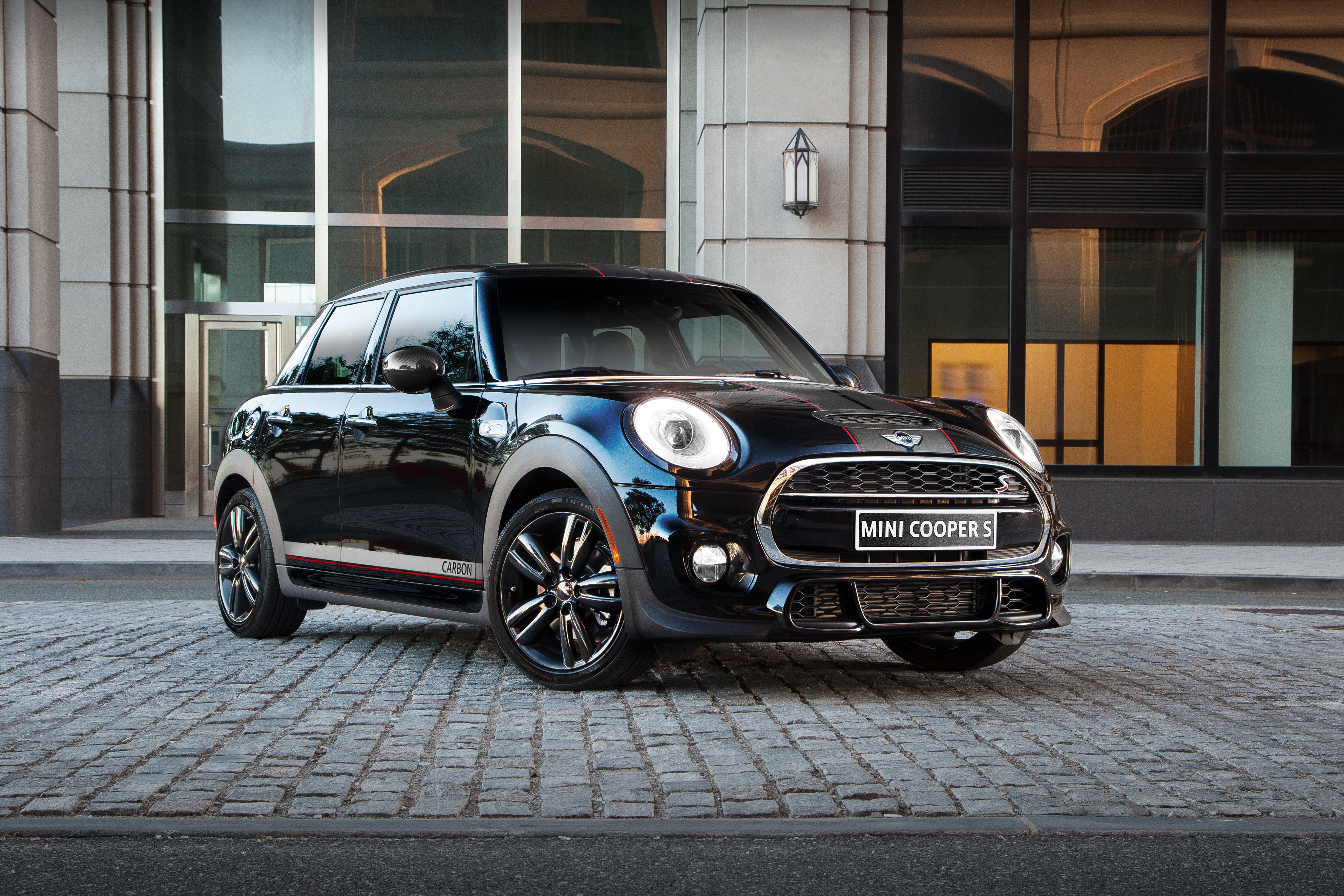 Скачать mini cooper s, f56, вид сбоку обои на рабочий стол