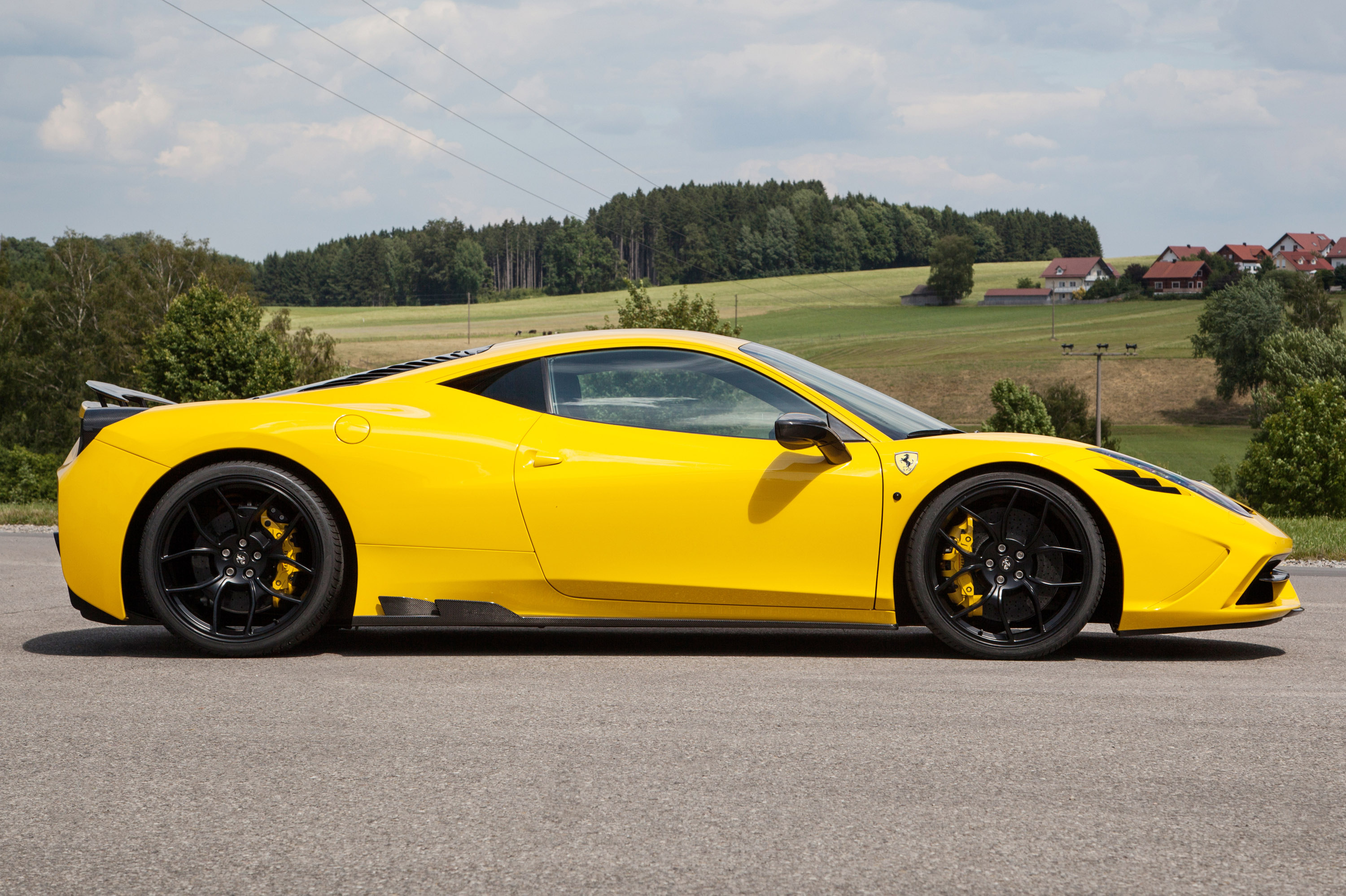 Скачать novitec rosso, ferrari, 458, speciale, 2014 обои на рабочий стол