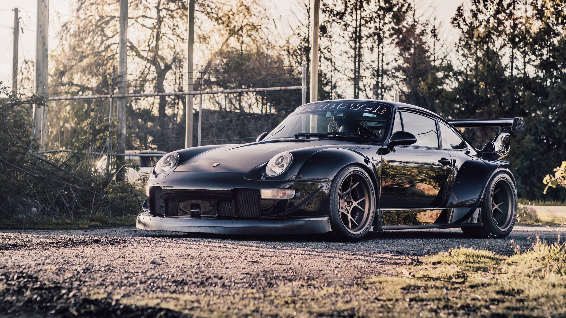 Скачать Porsche 911 RWB обои на рабочий стол