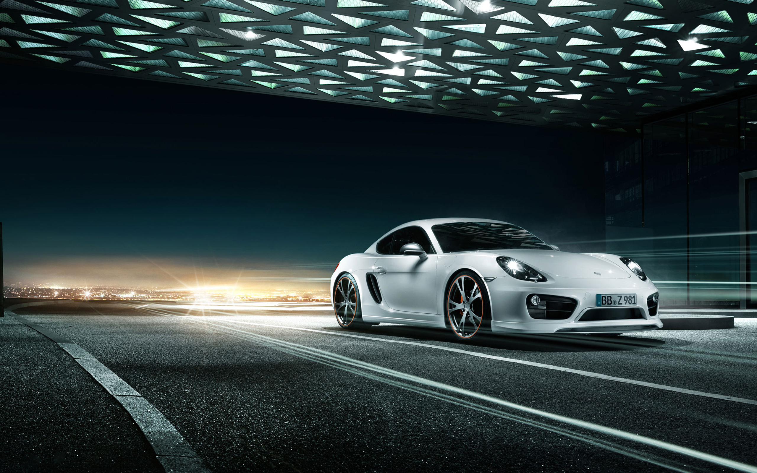 Скачать Porsche Cayman S обои на рабочий стол