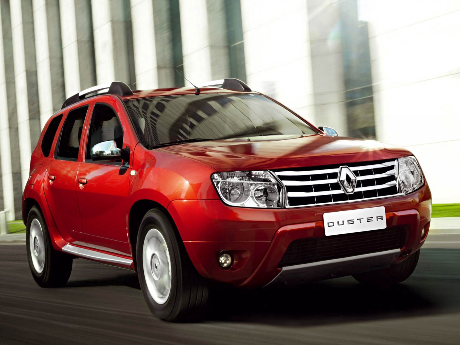 Скачать renault duster, авто, красный, 2014, новинка обои на рабочий стол