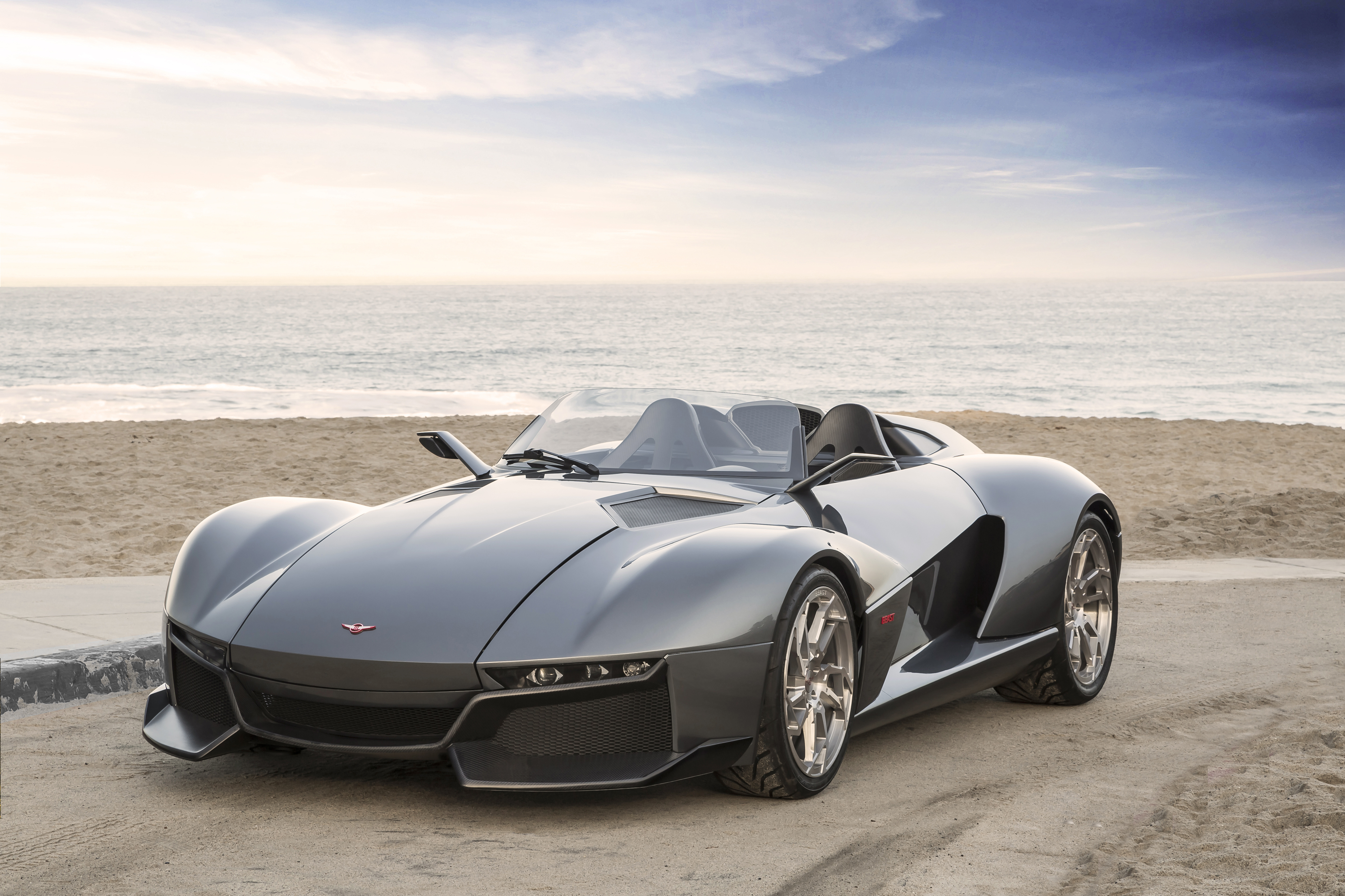 Скачать rezvani motors, beast, суперкар, вид сбоку обои на рабочий стол