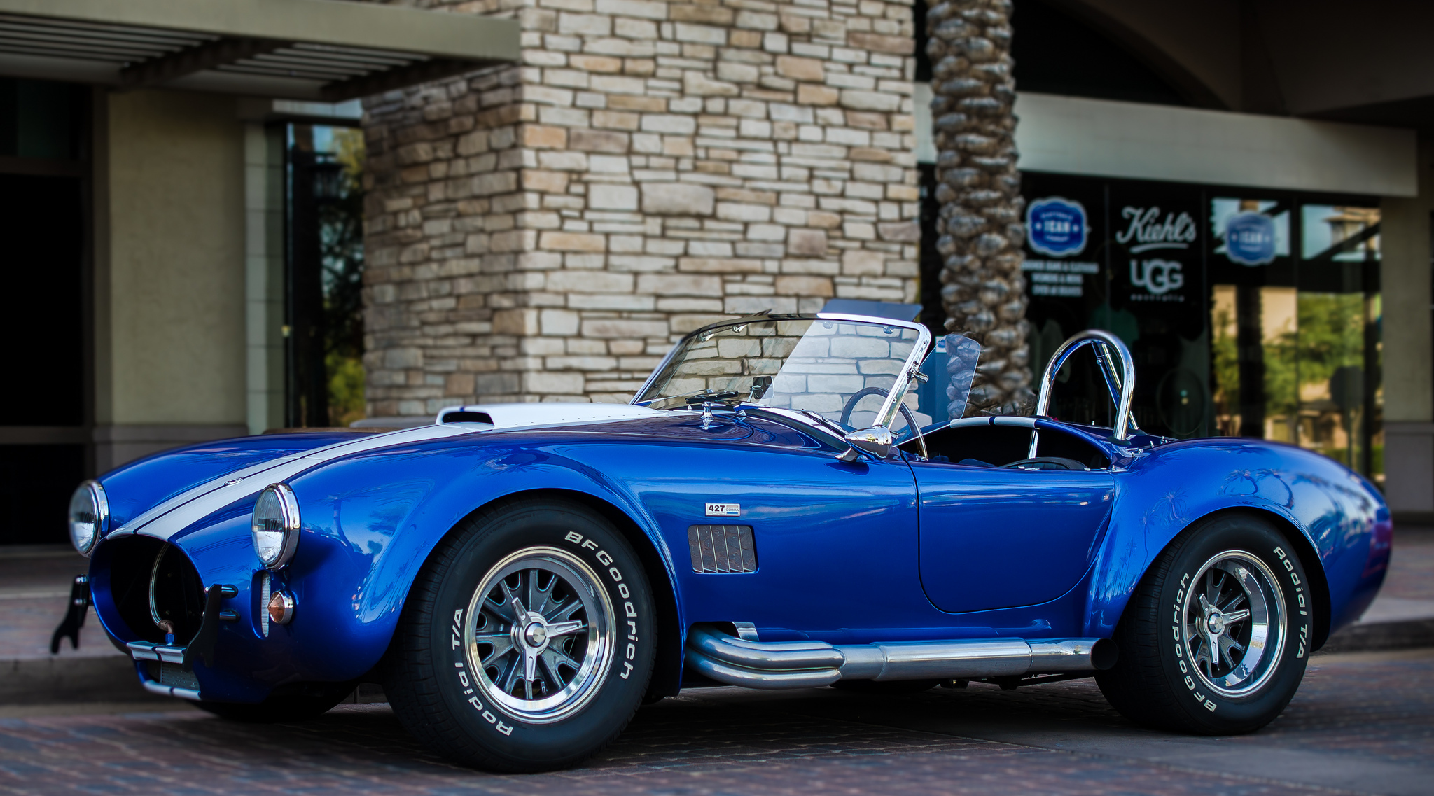 Скачать shelby, cobra, 427, вид сбоку, кабриолет обои на рабочий стол