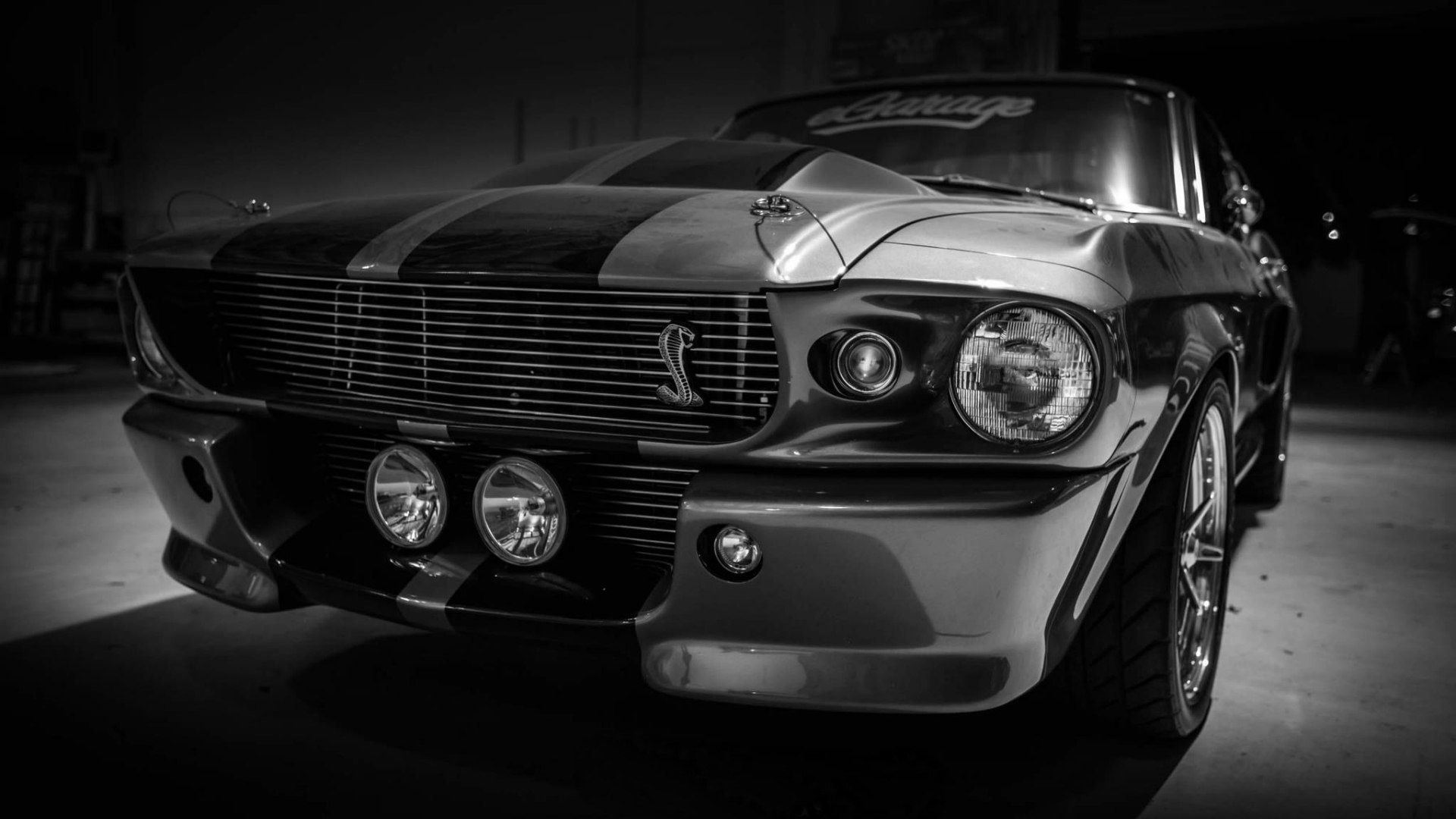 Скачать shelby, gt500, eleanor, ford mustang обои на рабочий стол