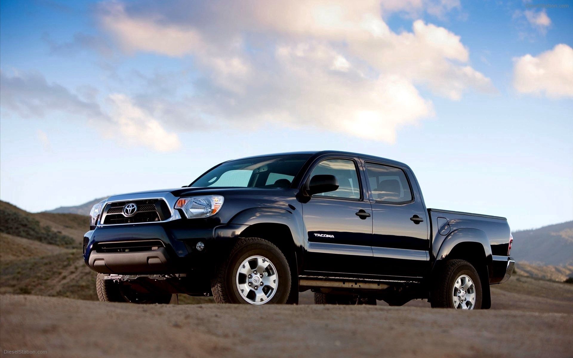 Скачать toyota, tacoma, 2013, авто, вид сбоку, внедорожник обои на рабочий стол