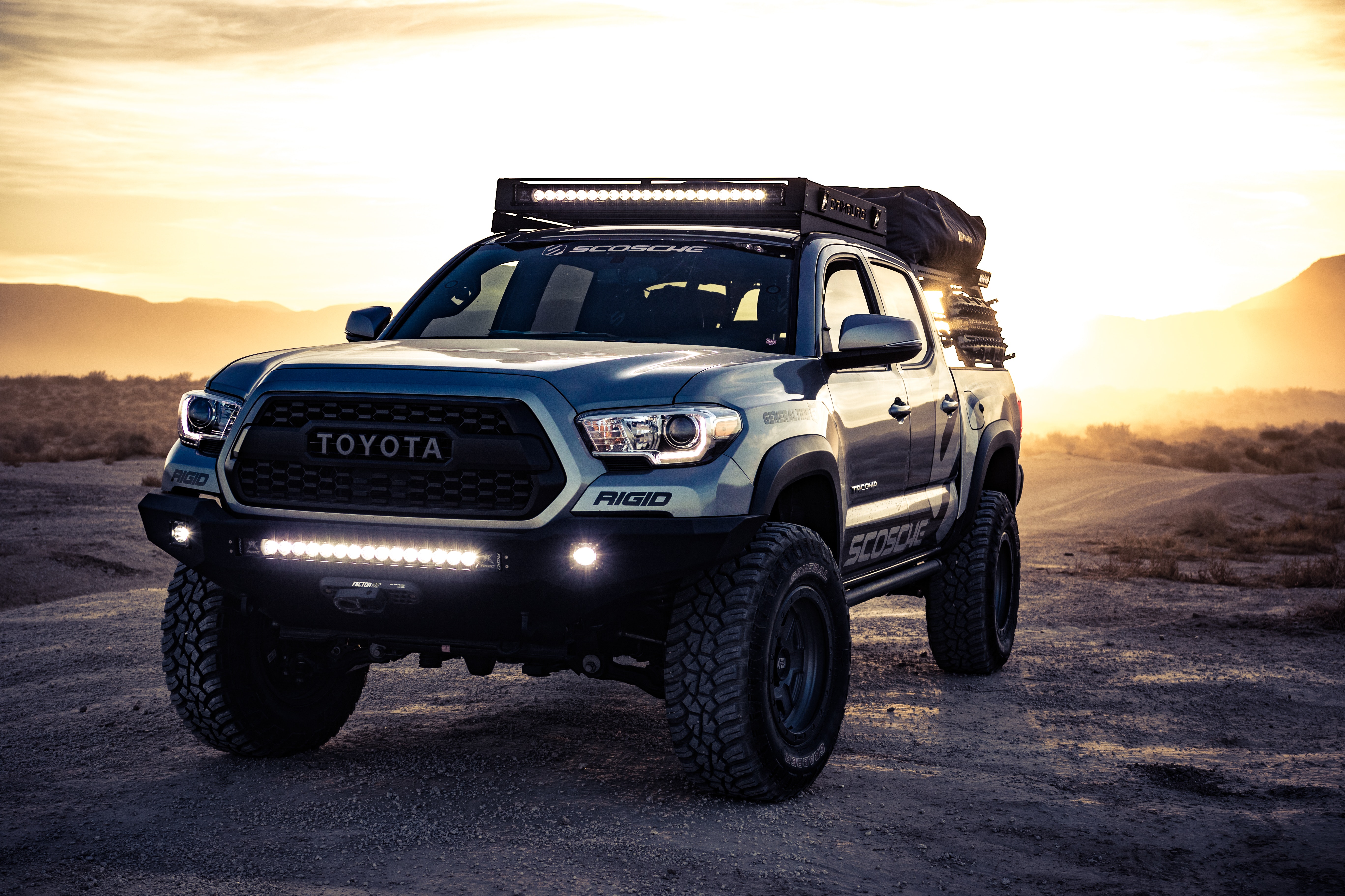 Скачать toyota tacoma, toyota, внедорожник обои на рабочий стол