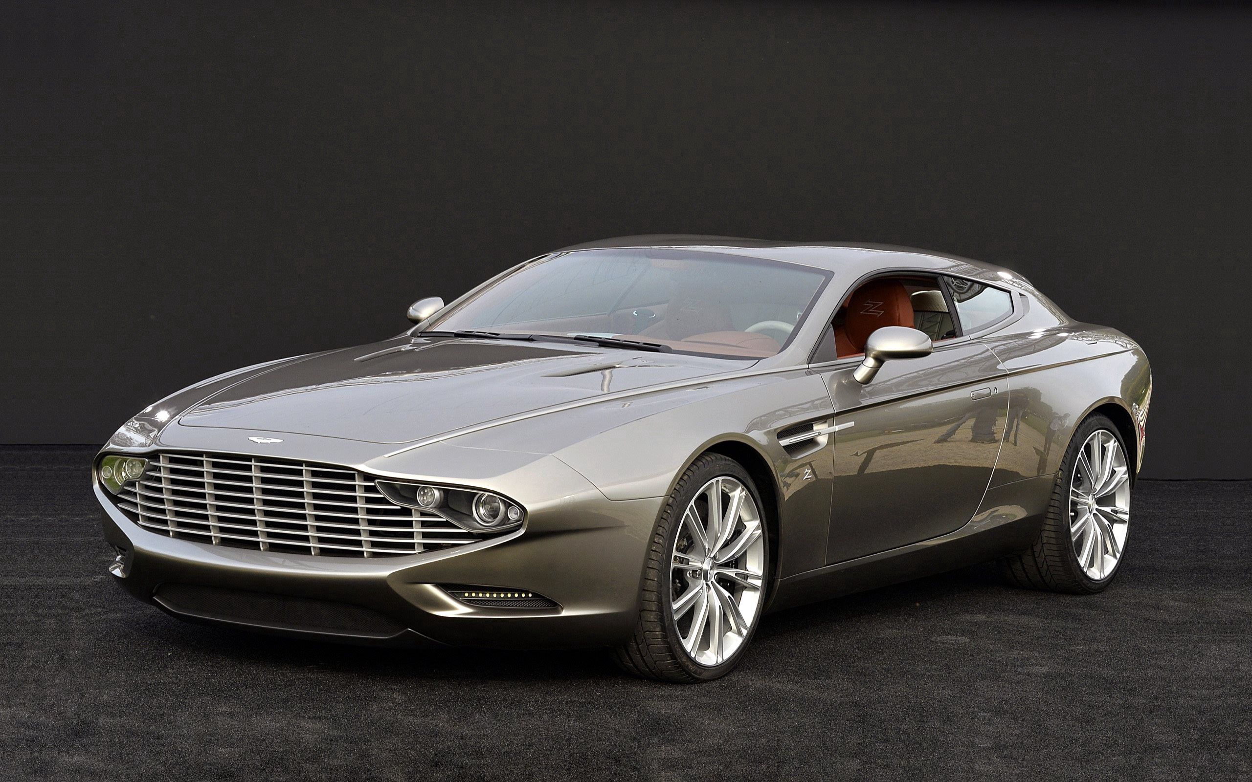 Скачать virage, zagato, aston martin обои на рабочий стол