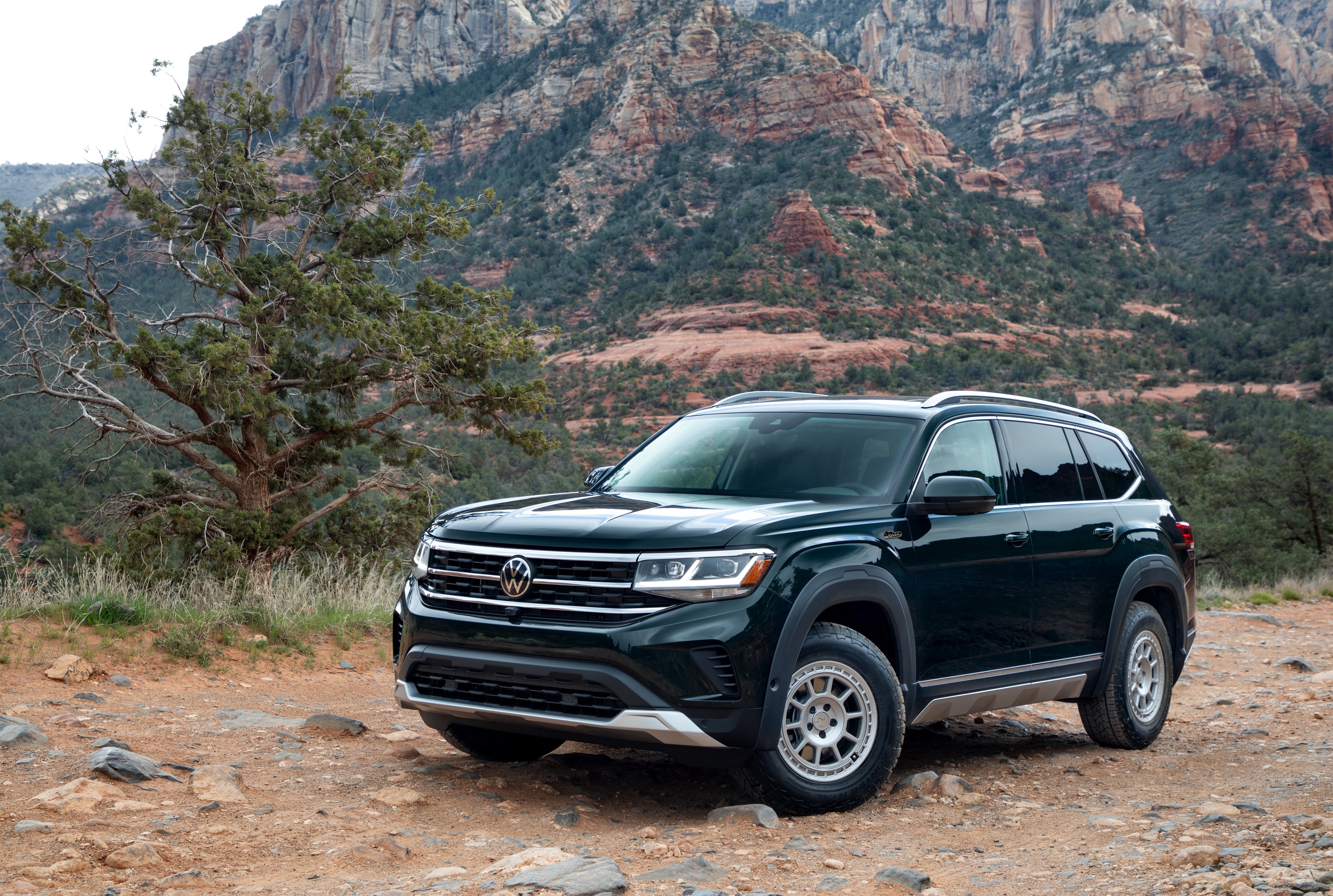 Скачать Volkswagen Atlas 2020 обои на рабочий стол