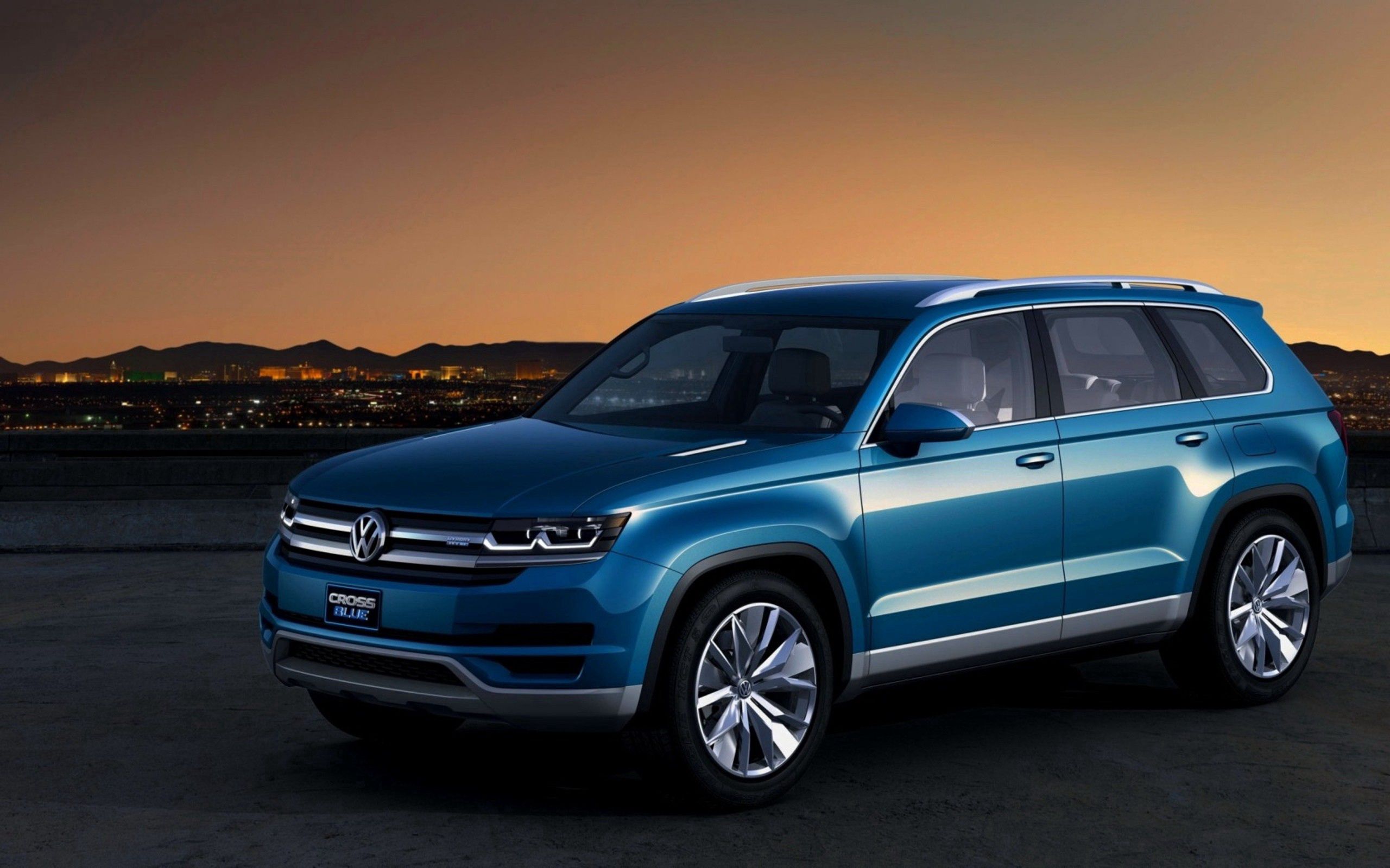 Скачать volkswagen, crossblue, concept обои на рабочий стол