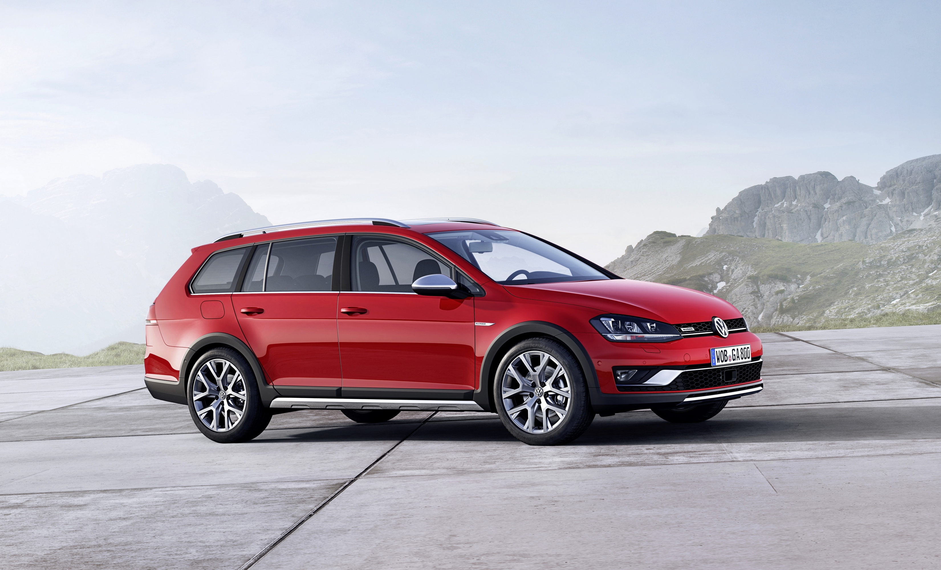 Скачать Volkswagen Golf Alltrack 2014 обои на рабочий стол