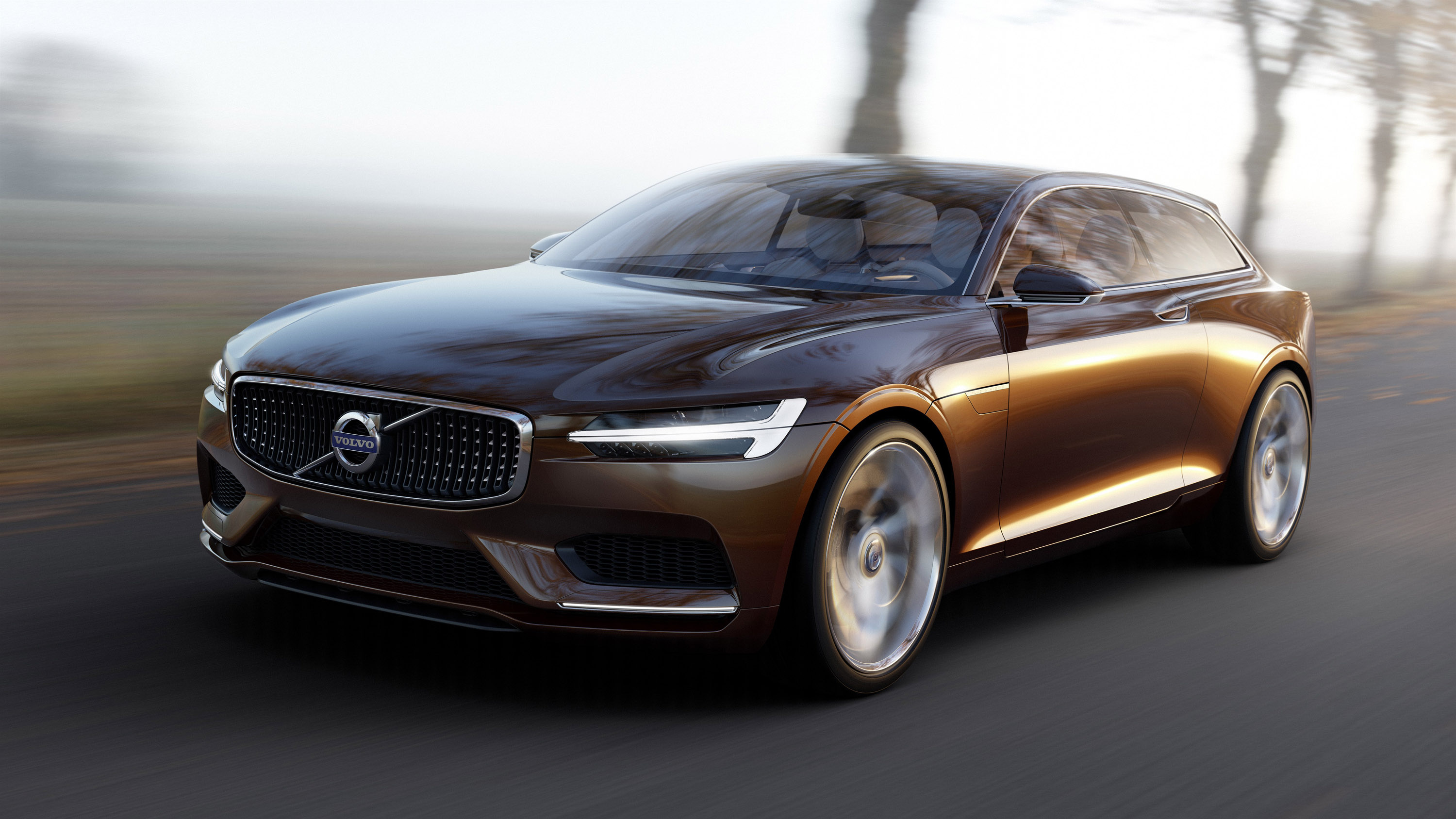 Скачать volvo, concept, estate, 2014, авто обои на рабочий стол