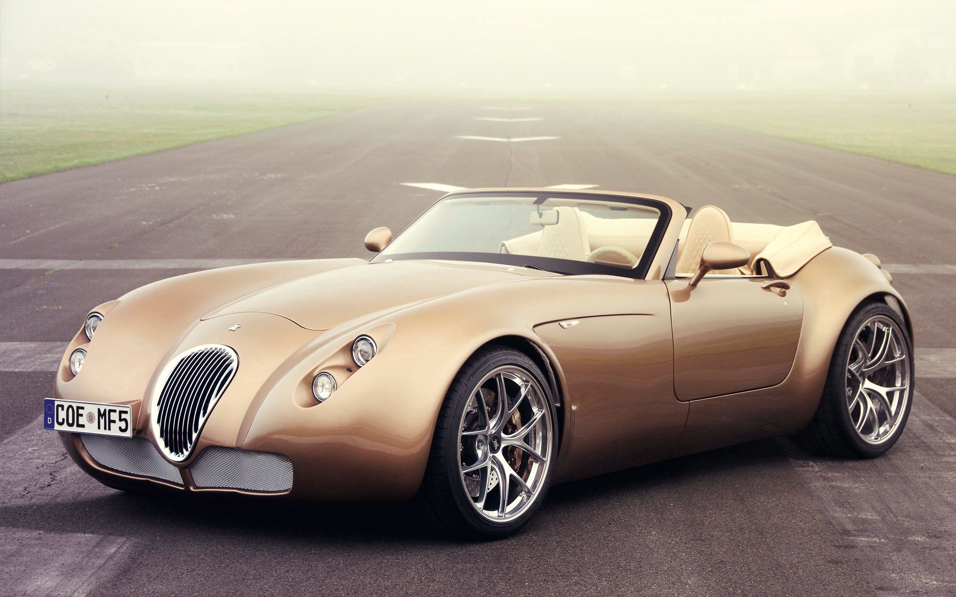 Скачать wiesmann roadster mf5, wiesmann auto-sport, кабриолет, вид сбоку обои на рабочий стол