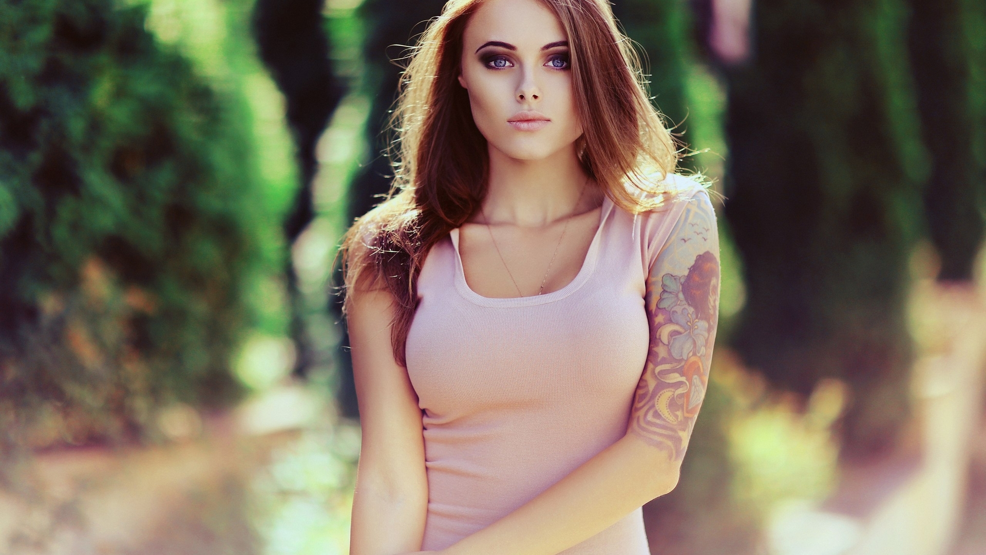 Скачать Girls With Tattoos обои на рабочий стол