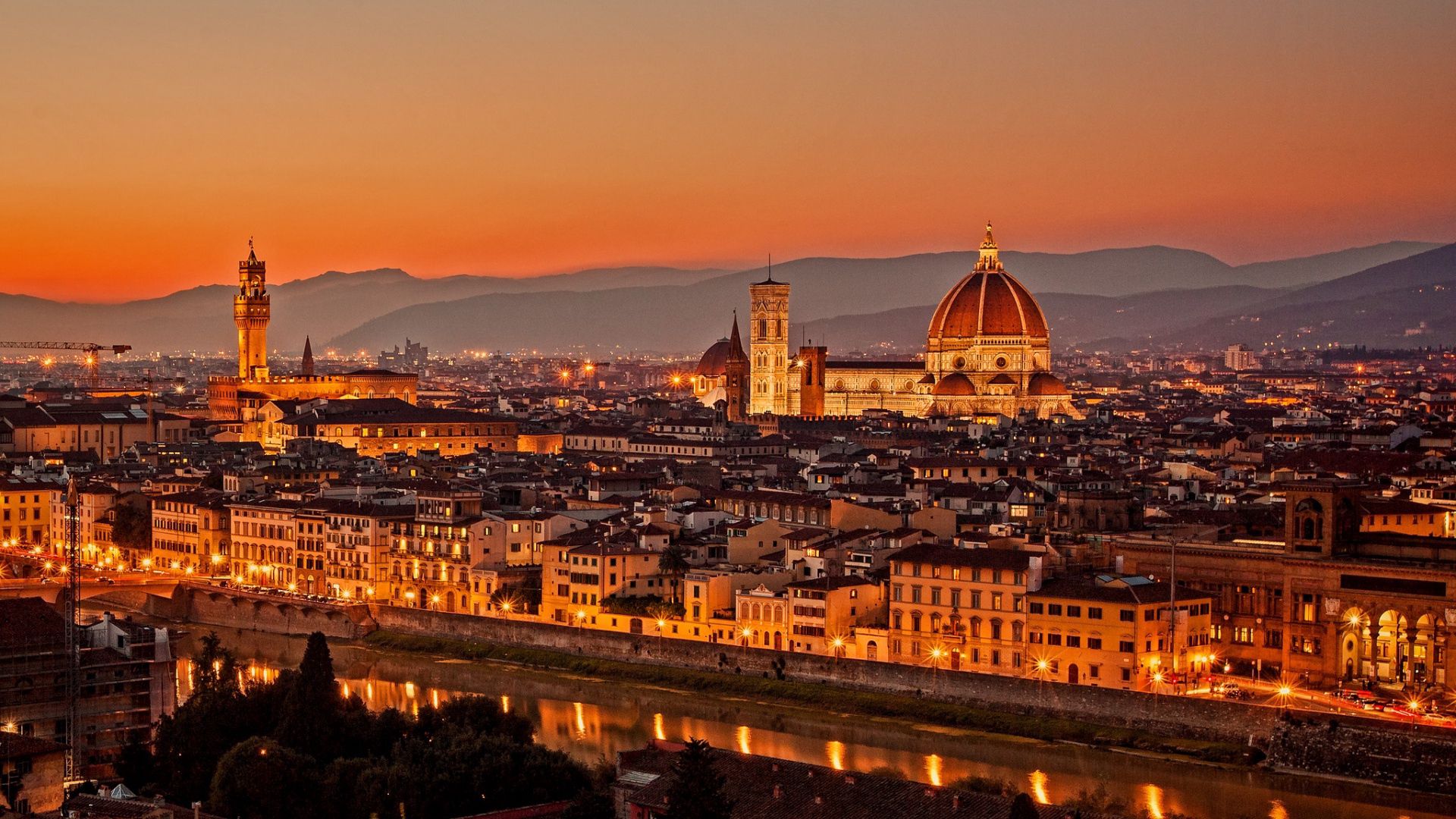 Скачать италия, флоренция, firenze, la cattedrale, ди санта мария дель фьоре обои на рабочий стол