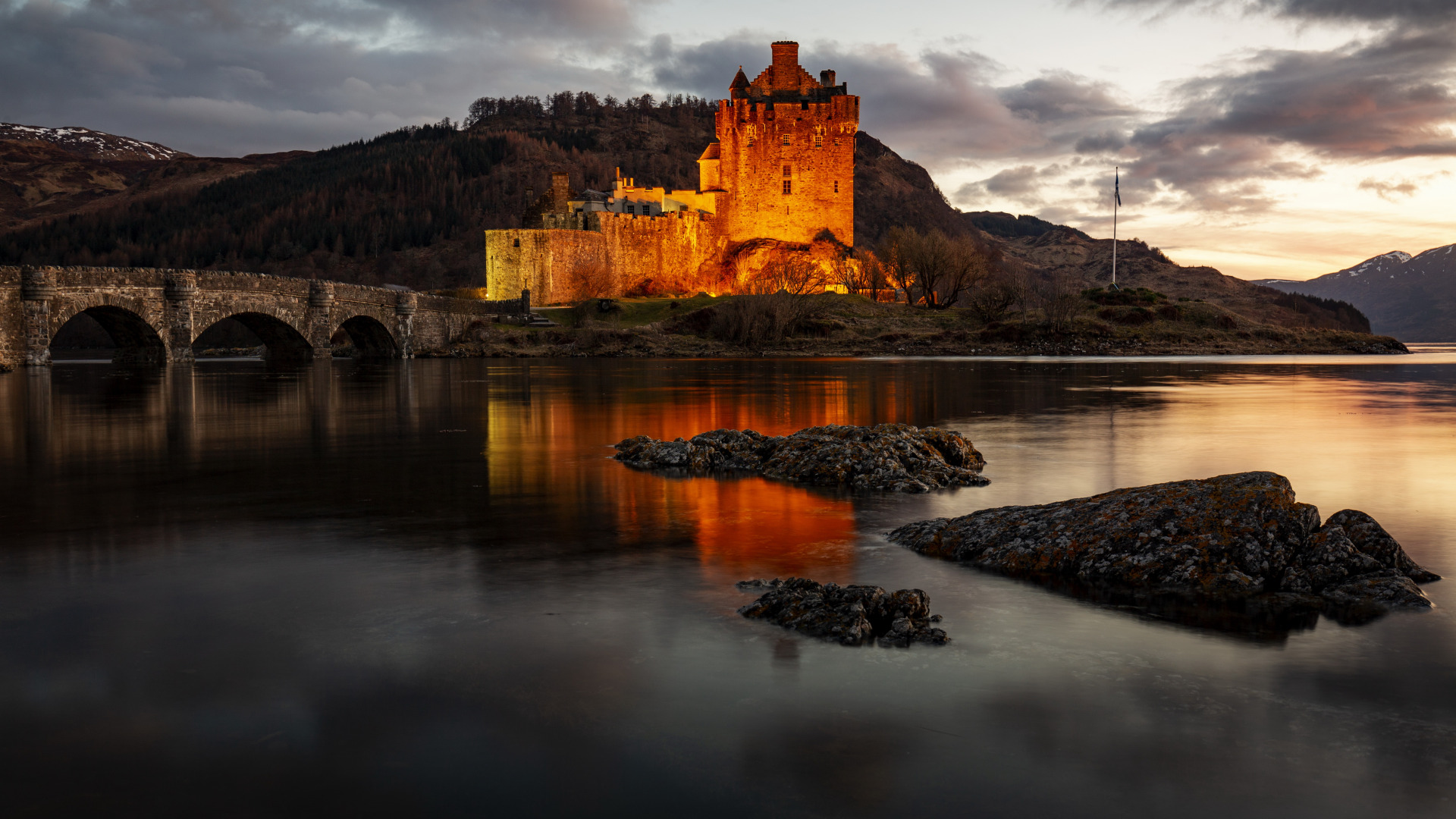 Скачать Eilean Donan Castle обои на рабочий стол