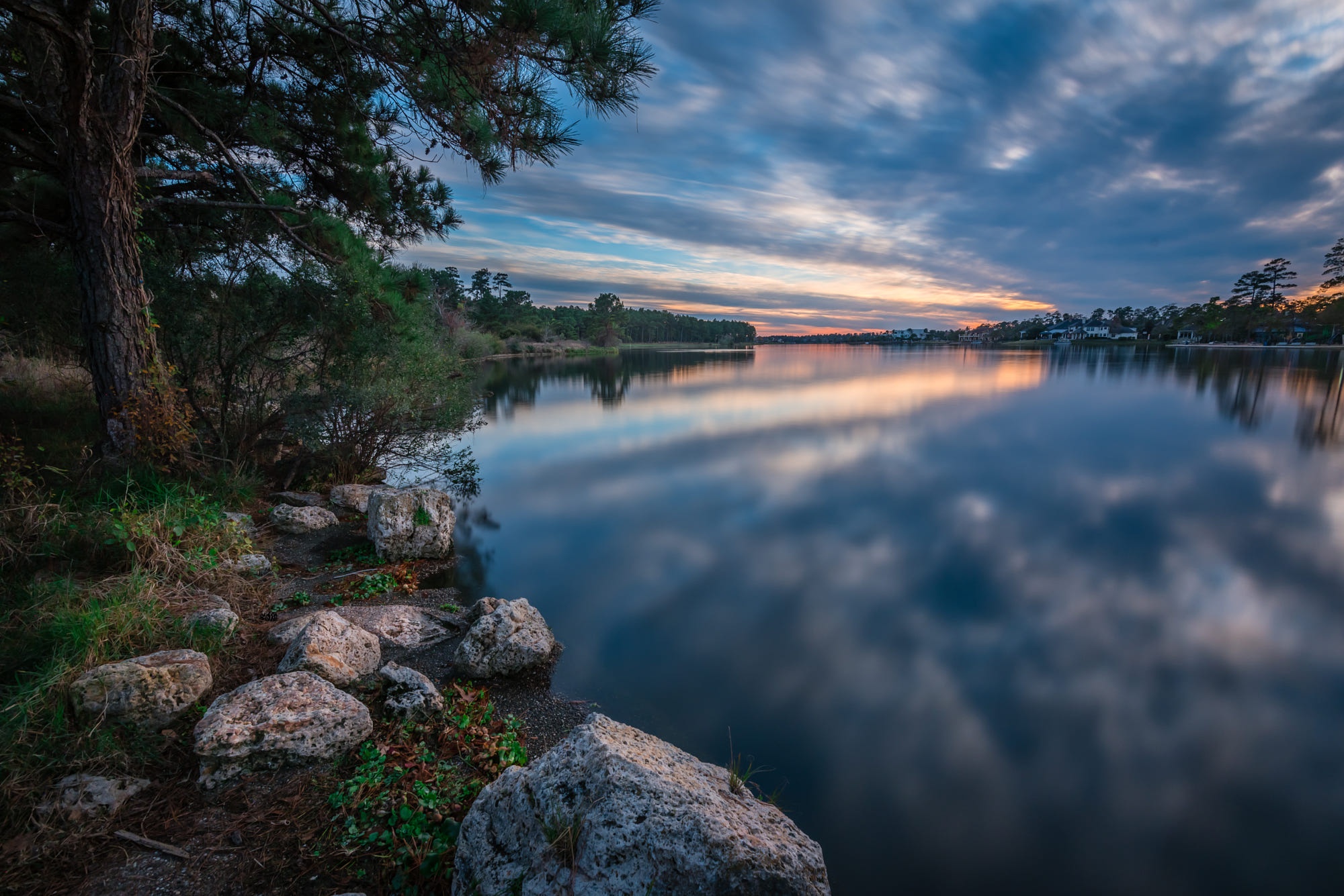 Скачать Lake Woodlands обои на рабочий стол