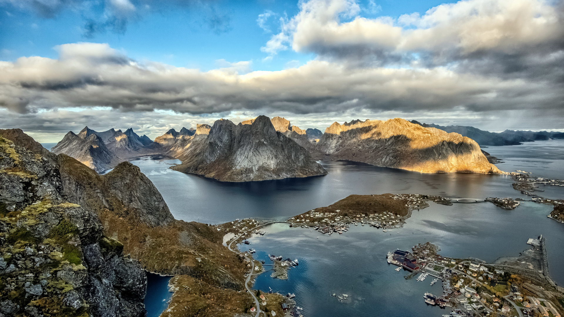 Скачать Lofoten islands обои на рабочий стол