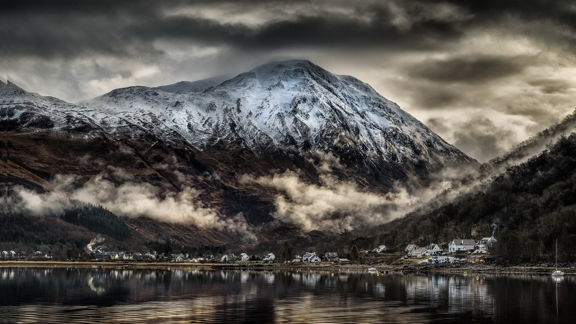 Скачать Village of Glencoe обои на рабочий стол