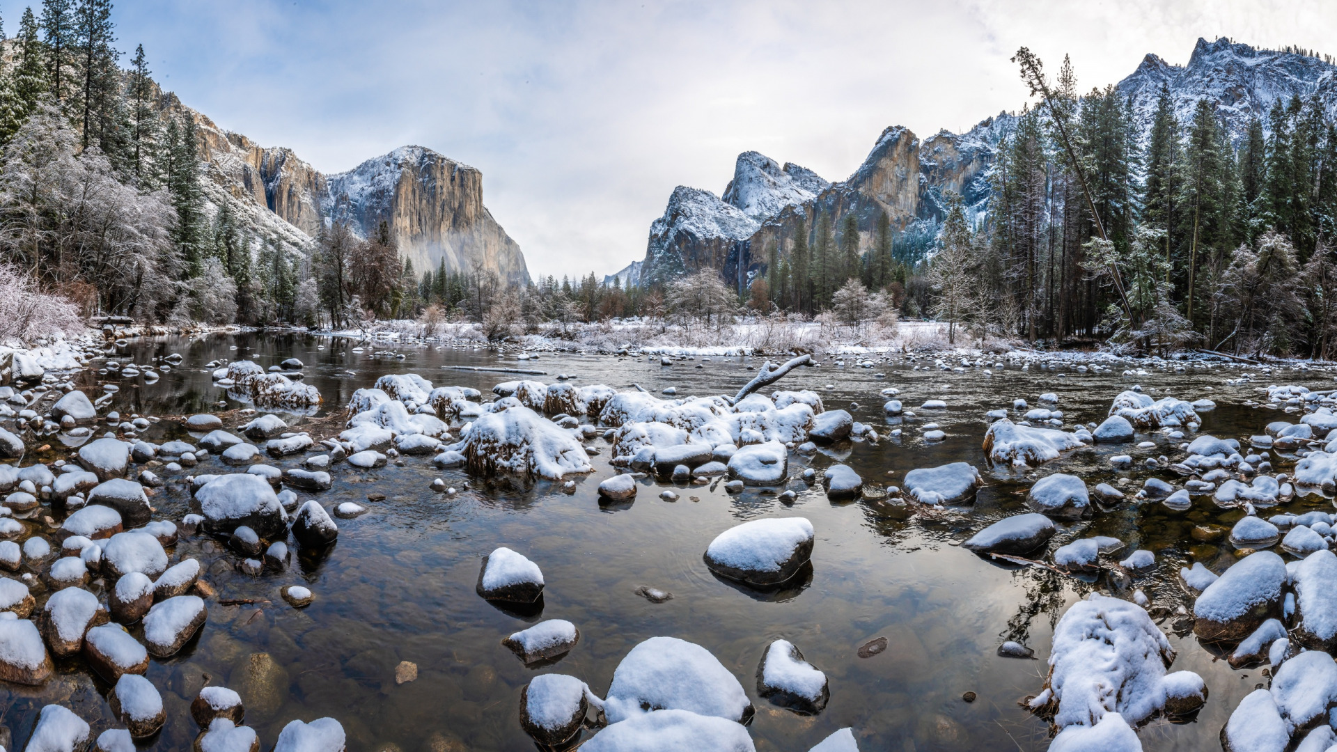 Скачать Yosemite National Park обои на рабочий стол