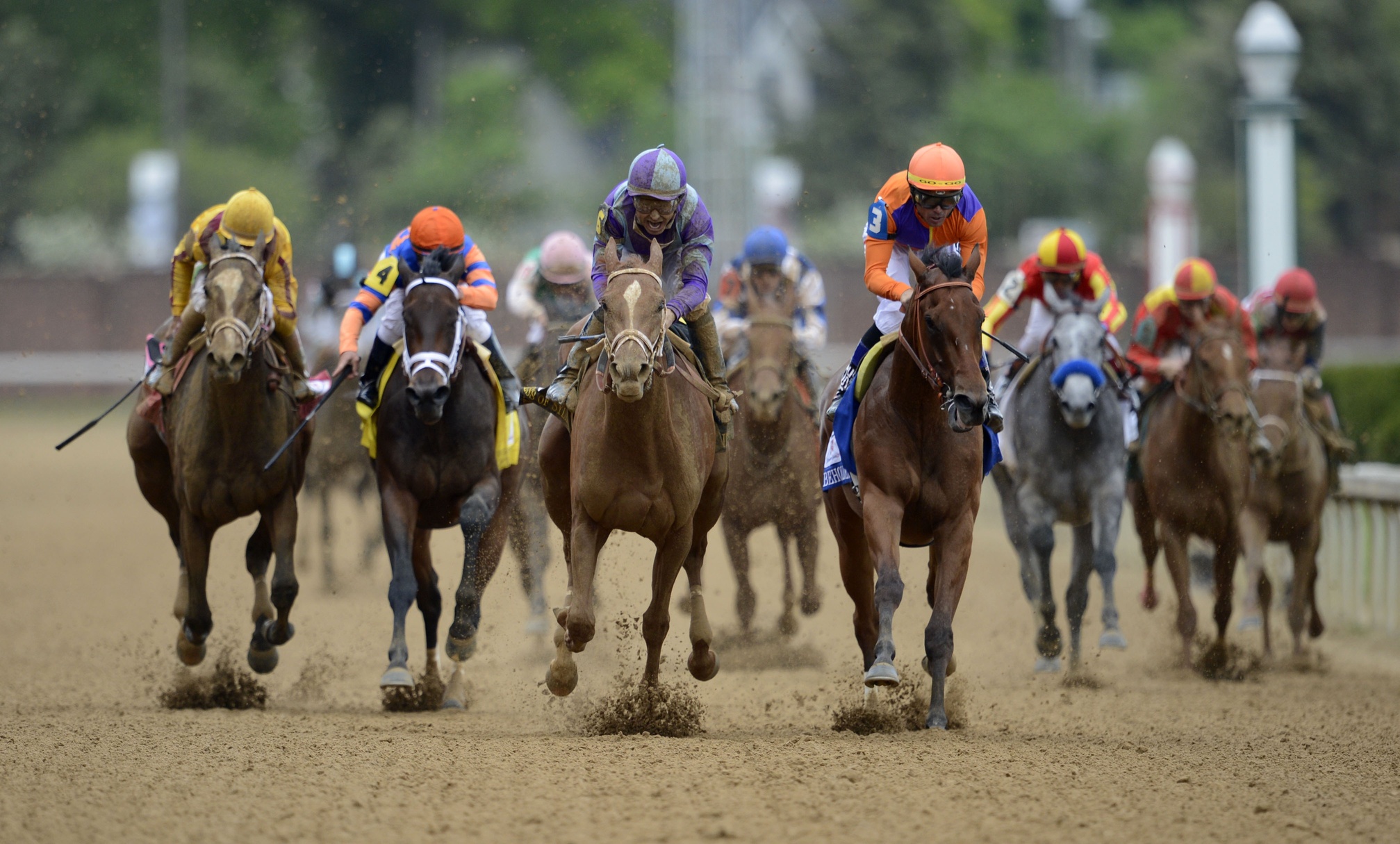 Скачать kentucky derby, kentucky derby 2015, kentucky derby odds, лошади, скачки обои на рабочий стол